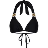 Moda Minx Bikini zgornji del 'Amour' zlata / črna