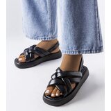 Gemre Black platform flip-flops Primeau | Shoptok.si