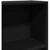  Regal za knjige crni 40x24x143 cm od konstruiranog drva | Eponuda.com