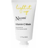 Nacomi Next Level Light It Up maska za posvetlitev z vitaminom C 50 ml