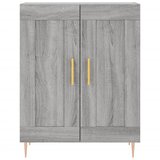  Visoka komoda siva sonome 69,5x34x180 cm od konstruiranog drva | shoptok.hr