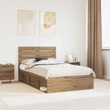  Konstrukcija postelje Oreh 120 x 200 cm Masivno borovo les, (5000103190) | Shoptok.si