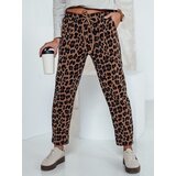 DStreet Spodnie damskie oversize PANTHERIN chinos wiązane w panterkę | Shoptok.si