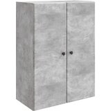vidaXL Omara za steno Betonsko siva 66 x 34,5 x 90 cm Inženirski les, (5000246970) | Shoptok.si
