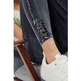Marisse Medium Waist Jeans L-Je-3713 Graphite Cene