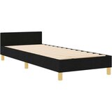  Krevet crni 100x200 cm od tkanine | shoptok.hr