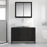  Set namještaja za kupaonicu 2 kom. Crni hrast 90 x 33 x 60 cm | Shoptok.si