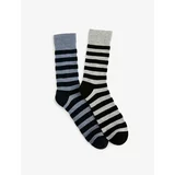 Koton Set of 2 Multicolored Striped Socks
