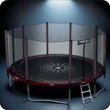 Vrtna trampolina 465 cm s vanjskom zaštitnom mrežom i ljestvama Neo-Sport | shoptok.hr