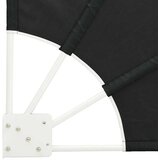  Zaslon za privatnost na balkonu 115 x 115 cm Poliester Antracit | Eponuda.ba