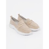 GOODIN Leather beige platform loafers | shoptok.hr