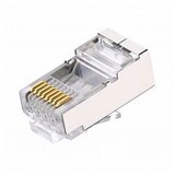 Ugreen RJ45 Cat6 STP Oklopljeni Konektori 10 kom 24K Zlatni – (20333) Cene