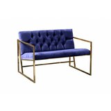 Atelier Del Sofa sofa dvosed oslo gold dark blue Cene