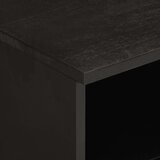  TV ormarić 70 x 33 x 46 cm od masivnog drva manga Crna | shoptok.hr