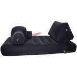 You2Toys Velvet Luxury - krevet za seks s ugrađenim seks strojem (crni) | shoptok.hr