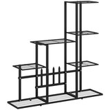  Stalak za cvijeće 94,5 x 25 x 88 cm metalni | shoptok.hr