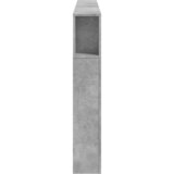  LED uzglavlje siva boja betona 200x18,5x103,5 cm | shoptok.hr