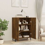  Komoda boja dimljenog hrasta 70x34x90 cm od konstruiranog drva | shoptok.hr