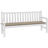  Jastuk za vrtnu klupu smeđesivi 180x50x4 cm tkanina Oxford | shoptok.hr
