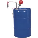  Črpalka za topila, iz nerjavnega jekla, upravljanje z roko, z iztočnim lokom, 10 l/min | Shoptok.si