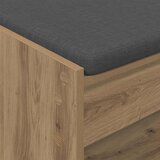  Klupa za hodnik s jastukom Zanatski Hrast 63 x 38 x 45 cm | shoptok.hr