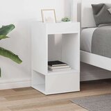  Stranska miza Bela 30 x 30 x 56 cm Konstruiran les, (5000201750) | Shoptok.si