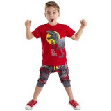 Denokids Dino Camouflage Boys Capri Suite Cene