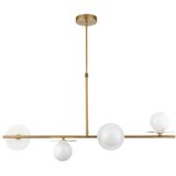  Endon 120038 - Luster na štapu CERCHIO 4xG9/5W/230V mesing | Eponuda.com