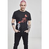 Merchcode Brandalised - Banksy's Graffiti Butterfly Tee Black | shoptok.hr