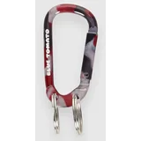 Basic Patterned Carabiner flaming red