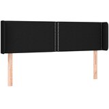  LED uzglavlje crno 147x16x78/88 cm od tkanine | shoptok.hr