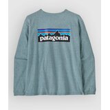 Patagonia P-6 Logo Responsibili Majica z dolgimi rokavi blue sage Cene