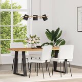 Maison Chic Jedilni stoli - Vzorci stoli 4 kosi belo umetno usnje A649, (22032803) | Shoptok.si