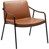 DAN-FORM Denmark Rjav fotelj iz umetnega usnja Boto – | Shoptok.si