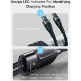 Yesido podatkovni kabel (CA88) - Type-C do 2 x Type-C 100 W 480 Mbps 140 cm - crni | shoptok.hr