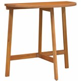 Bistro set 3 pcs Prirodna nafta Čvrsto drvo akacije | shoptok.hr
