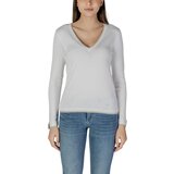 Liu Jo Puloverji ECS CHIUSA M/L WXX053MS49I Bela | Shoptok.si