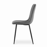 Lava stolica - tamno sivi baršun x 1 | shoptok.hr