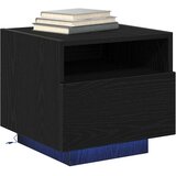  Noćni ormar 2 pcs Crni hrast 40 x 39 x 37 cm Konstruirano drvo | shoptok.hr