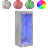  Komoda s LED svjetlima siva boja betona 41x37x100 cm | Eponuda.com