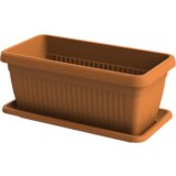 PLASTOFLEX Žardinjera sa podmetačem moka 50x20 u