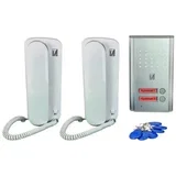 Žični interfon sa rfid čitačem super strong 2, dve unutrašnje slušalice