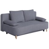 P & B ZOFA S POSTELJNO FUNKCIJO, mocha rjava tekstil, leseni material | Shoptok.si