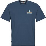 Timberland Majice s kratkimi rokavi ILLUSTRATED TREE LOGO BACK GRAPHIC TEE Modra | Shoptok.si