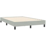  posteljni okvir brez vzmetnice svetlo siva 120x210 cm žamet, (21829675) | Shoptok.si