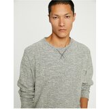 Koton Basic Gray Sweater Crew Neck cene