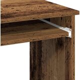 vidaXL Radni stol s policama boja drva 84x40x78 cm konstruirano drvo | shoptok.hr