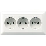 Jung KK SCHUKO vtičnica aws 16A 250V 3-gang AS 523 WW, (20859815) Cene