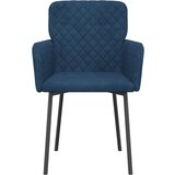  Jedilni stoli 2 kosa moder žamet | Shoptok.si