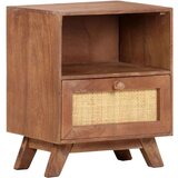  Nočna omarica 40x30x50 cm trden mangov les, (20731919) | Shoptok.si